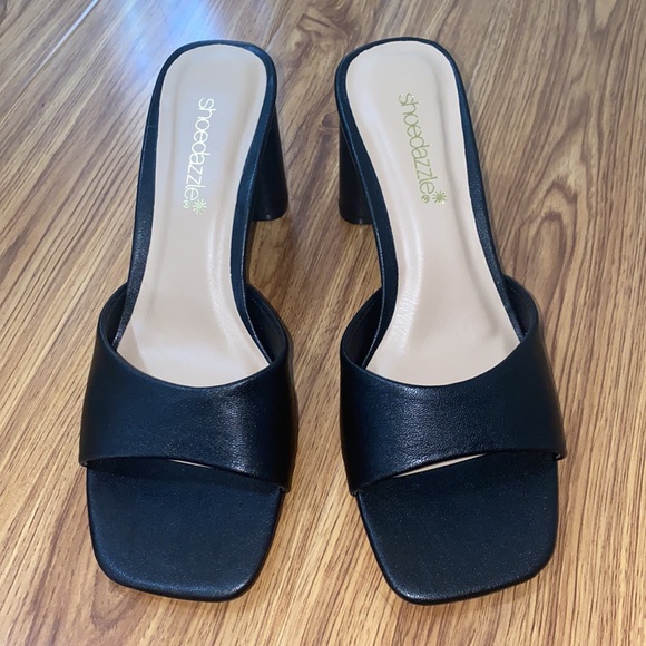 MADYSON SLIP ON HEELED SANDAL - Picture 6 of 6